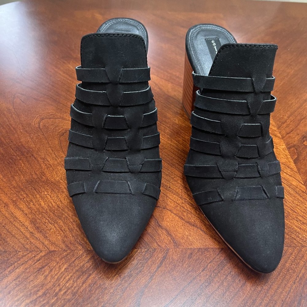 Steven By Steve Madden Suede Pointed Toe Mules (S… - image 2